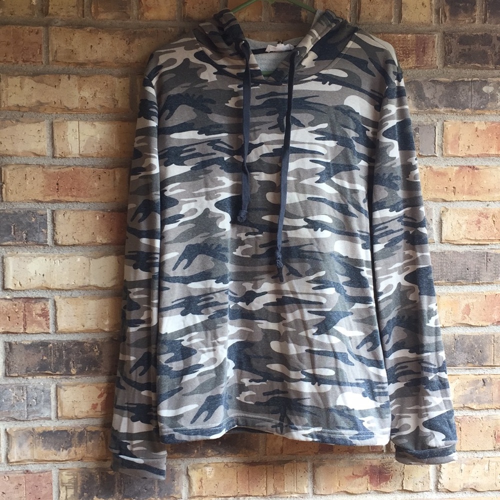 Honey Punch Camo Hoodie